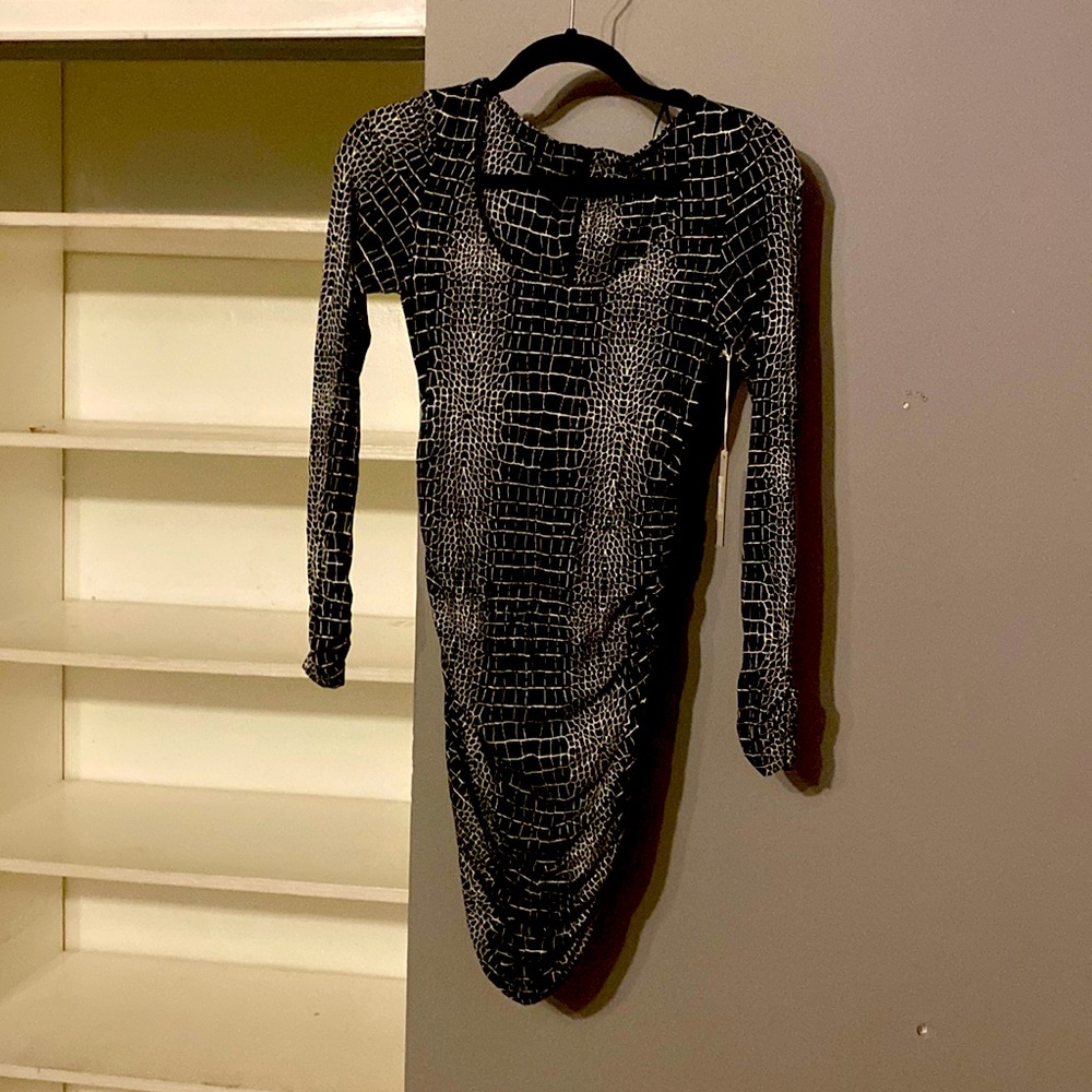 Rouched flattering xs dress from tart collection